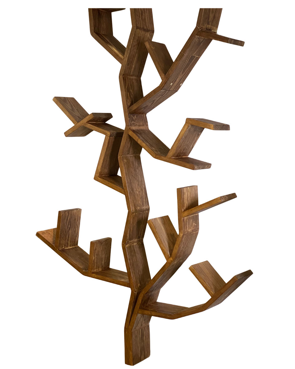Étagère murale design – forme arbre