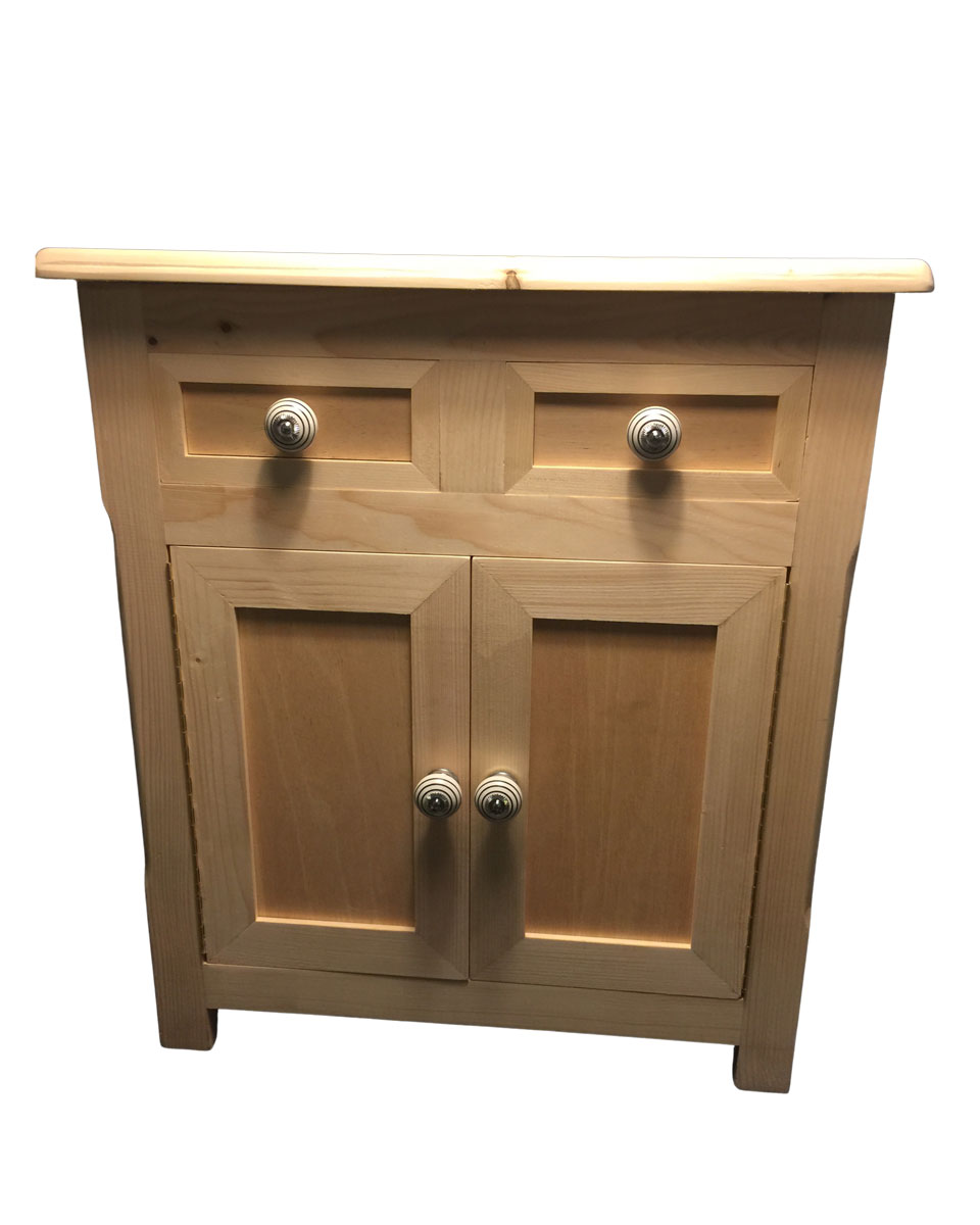 Meuble d’entrée avec tiroirs et portes