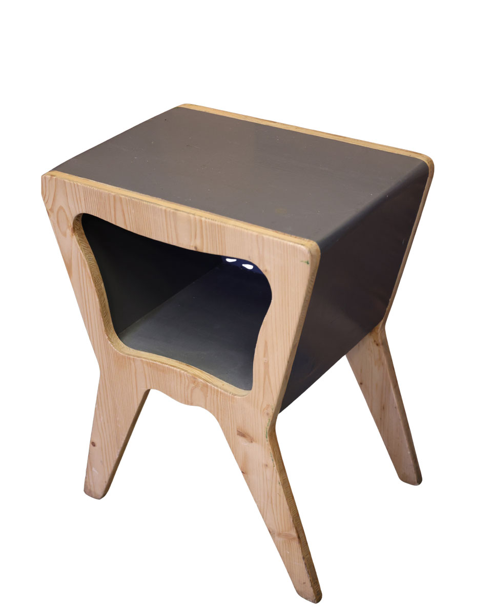 Tabouret en bois – coloris au choix